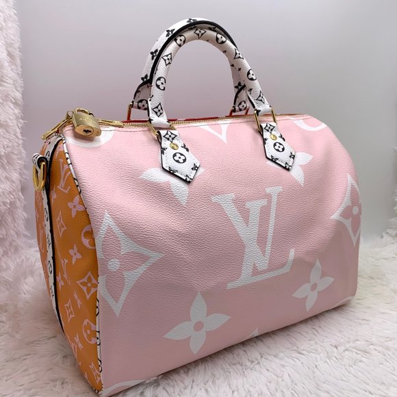 ❌SOLD❌ LOUIS VUITTON Monogram Giant red Speedy - Picture 2 of 16